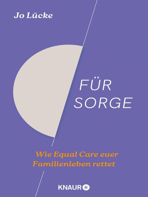Title details for Für Sorge by Jo Lücke - Wait list